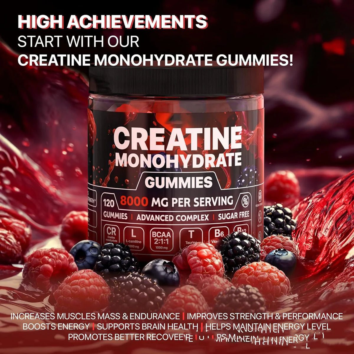 Enduro™ Performance Creatine Gummies