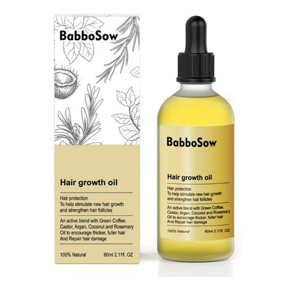 Heatless Hair Rollers + Rosemary Hair Growth Oil